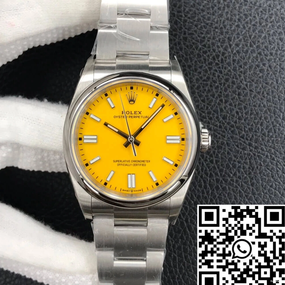 Factory Perpetual Dial Rolex Oyster M126000-0004 Yellow 36MM EW 0123